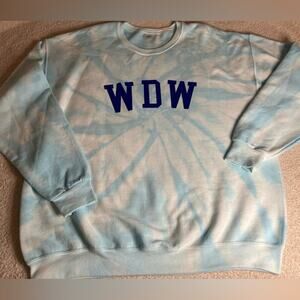 WDW Light Blue Tie-Dye Sweatshirt